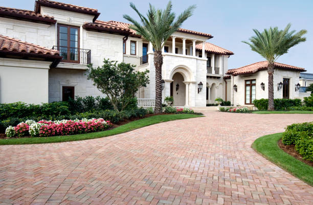 Permeable Paver Driveway in Paola, KS